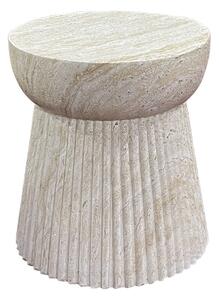 Каменна кръгла градинска масичка ø 37 cm Bonn – House Nordic