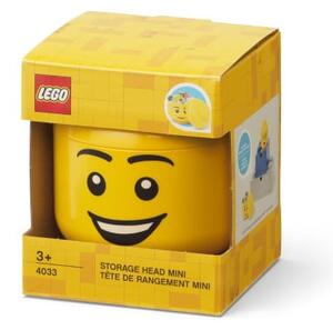 Пластмасова детска кутия за съхранение Head - LEGO®