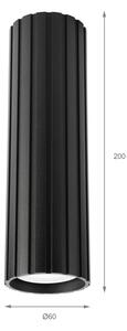 Brilagi - Спот CRISPINA 1xGU10/10W/230V, 20 см, черен