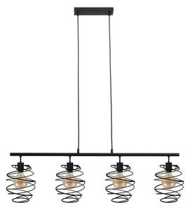 Briloner 4871-045 - Висящ полилей на кабел 4xE27/60W/230V