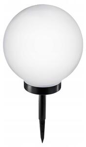 Соларна LED лампа LED/1,2V 6500K 200 mAh Ø 25 cm IP44 бяла/черна