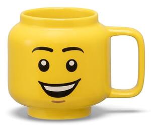 Жълта керамична бебешка чаша 255 ml Head - LEGO®