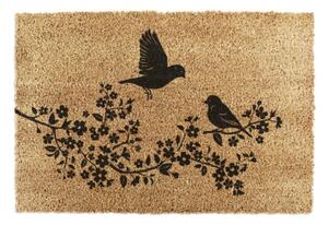 Изтривалка от кокосови влакна 40x60 cm Birds On a Tree – Artsy Doormats