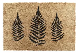 Изтривалка от кокосови влакна 40x60 cm Fern Leaf – Artsy Doormats