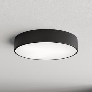 TEMAR LIGHTING Таванска лампа Cleo 400, IP54, Ø 40 cm черна, Затъмняване, Черен, Дневна/трапезария, Метал, Модерен