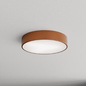 TEMAR LIGHTING Таванна лампа Cleo 400, медна, сензор, IP54, Ø 40 cm, метал, Мед, Коридор, Метал, Модерен