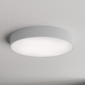 TEMAR LIGHTING Таванна лампа Cleo 500, Ø 50 cm сива, Затъмняване, Сив, Дневна/трапезария, Метал, Модерен