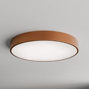 TEMAR LIGHTING Таванска лампа Cleo 600, Ø 60 cm медна, Затъмняване, Мед, Дневна/трапезария, Метал
