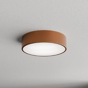 TEMAR LIGHTING Таванна лампа Cleo 300, медна, сензор, IP54, Ø 30 cm, метал, Мед, Коридор, Метал, Модерен
