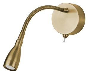 Searchlight 9917SB - LED стенно точково осветително тяло FLEXY LED/0,8W/230V