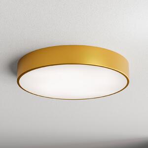 TEMAR LIGHTING Таванна лампа Cleo 500, златна, сензор, IP54, Ø 50 cm, метал, Злато / месинг, Коридор, Метал, Модерен