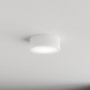 TEMAR LIGHTING Таванна лампа Cleo 200, бяла, сензор, IP54, Ø 20 cm, метал, Бял, Коридор, Метал, Модерен