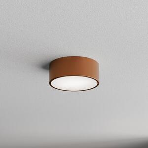 TEMAR LIGHTING Таванна лампа Cleo 200, медна, сензор, IP54, Ø 20 cm, метал, Мед, Коридор, Метал, Модерен
