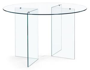 Стъклена кръгла трапезна маса ø 130 cm Iride – Bizzotto