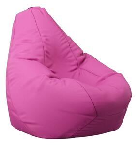 Калъф за пуф круша, 220л., Nirvana Hobbit - Teteron Pink, (Не съдържа пълнеж), за открито