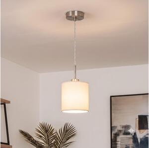 Brilagi - LED полилей на кабел NUBILA 1xE27/60W/230V Ø 14 см кремав