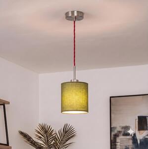 Brilagi - LED полилей на кабел NUBILA 1xE27/60W/230V Ø 14 см червен/зелен