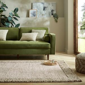 Вълнен граничен килим Bobble Вълнен граничен килим Bobble Green 160X230 cm, Flair Rugs