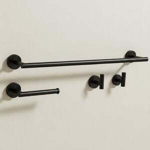 Комплект аксесоари за баня Ari Black 4 части