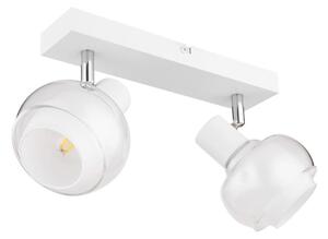 Globo 54309-2W - Точково осветително тяло TOKKI 2xE14/40W/230V бяло