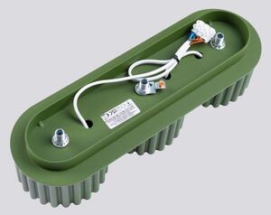 Sollux SL.2631 - Точково осветително тяло AURA 3xGX53/10W/230V, зелено