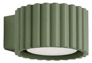 Sollux SL.2615 - Стенно осветително тяло AURA 1xGX53/10W/230V зелено