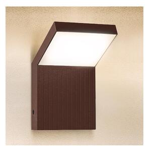 Brilagi - LED външно стенно осветително тяло RIANO LED/8W/230V кафяво IP65