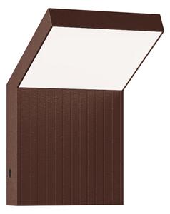 Brilagi - LED външно стенно осветително тяло RIANO LED/8W/230V кафяво IP65