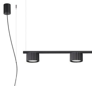 Sollux SL.2696 - Полилей на кабел AURA 4xGX53/10W/230V черен
