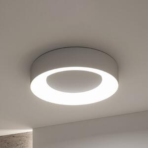 Paulmann Smart LED таванна лампа Casca, алуминий, Ø 40 см, RGBW, IP44, Затъмняване, Металик, Дневна/трапезария, Метал, Модерен