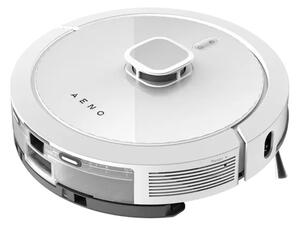 Прахосмукачка Aeno RC4S, робот, 300ml резервоар за вода, до 4 часа време за работа, HEPA 12 филтър, до 300 m2 обхват за почистване, 5200mAh батерия, управление с гласов асистент, бяла