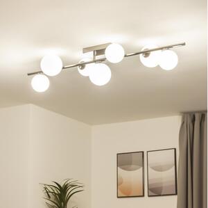 Brilagi - LED плафон MILLA 7xG9/3W/230V черен хром/бял