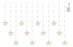 LED външна гирлянда 120xLED 3xAA 1,7 m IP44 топло бяло