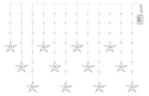 LED външна гирлянда 120xLED/8 функции 3xAA 1,7 m IP44 студено бяла