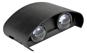 HÖFFTECH - LED външно стенено осветително тяло нагоре/надолу 4xLED/1W/230V IP65