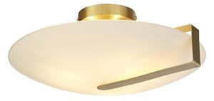 Searchlight 73990-3GO - Таванно осветително тяло SUNDIAL 3xE27/40W/230V, златисто