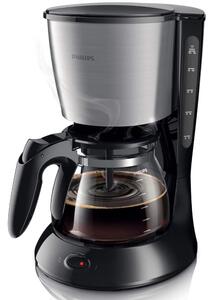 Кафемашина шварц Philips HD7462/20, 1000W, 15 bar, капацитет на резервоара за вода 1.2л, автоматично изключване, система против капене, черна