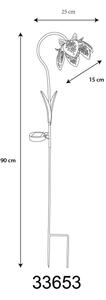 Globo 33653 - LED соларно осветително тяло LED/0,06W/3,2V IP44 цвете