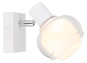 Globo 54309-1W - Стенно спот осветително тяло TOKKI, 1xE14/40W/230V, бяло