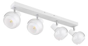 Globo 54309-4W - Точково осветително тяло TOKKI 4xE14/40W/230V бяло