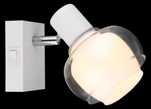 Globo 54309-1W - Стенно спот осветително тяло TOKKI, 1xE14/40W/230V, бяло