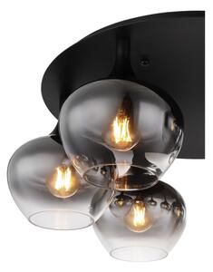 Globo 15548-6D - Плафонен полилей MAXY 6xE27/40W/230V Ø 65 cm черен