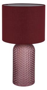 Globo 21735R - Настолна лампа SOFIE 1xE27/60W/230V червена