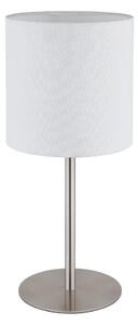 Globo 21440W - настолна лампа BENSON 1xE27/40W/230V бяла