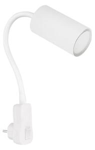Globo 57911DPW - Стенно спот осветително тяло с щепсел ROBBY 1xGU10/35W/230V бяло