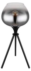 Globo 15548T1 - Настолна лампа MAXY 1xE27/40W/230V черна