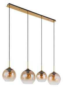 Globo 15788-4H - Полилей на кабел JAMESSA 4xE27/60W/230V месинг