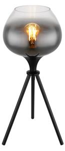 Globo 15548T1 - Настолна лампа MAXY 1xE27/40W/230V черна
