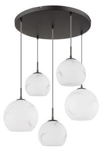 Globo 15999M-5HR - Полилей на кабел RAGUSA 5xE27/60W/230V Ø 75 см
