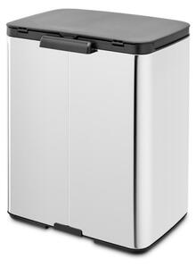 Кош за смет Brabantia Bo Small 1006636, 12 л, Безшумно и плавно отваряне, Инокс